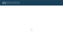 Tablet Screenshot of blockchainconsulting.net